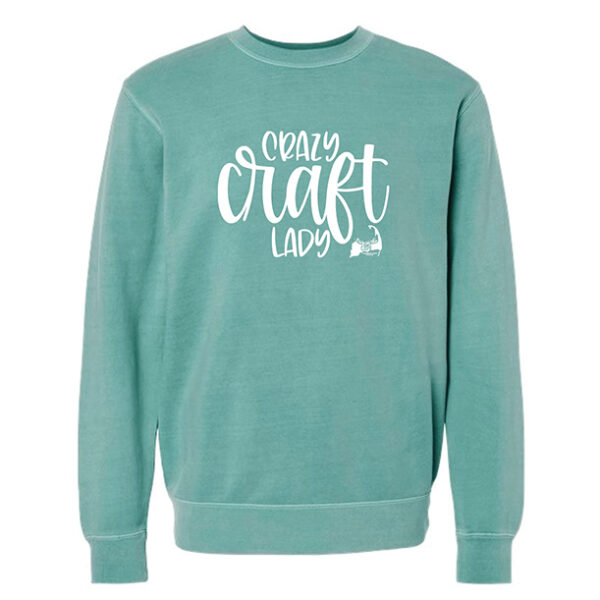 Crazy Crafty Lady, Sweatshirt