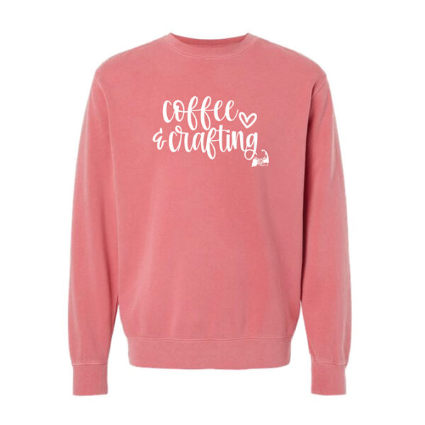 Coffee & Crafting, Sweatshirt