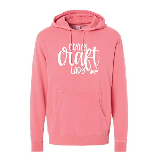 Crazy Craft Lady, Pullover Hoodie